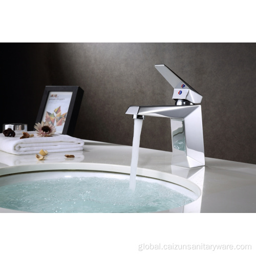 Tall Basin Mixer Tap Silver Home Basin Faucet Supplier